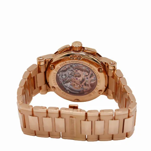 Breguet Men's Marine II Tourbillon Rose Gold 42mm Grey Chronograph Tourbillon Dial Watch Ref# 5837BR/92/RM0