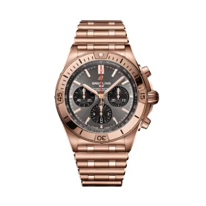 Breitling Chronomat B01 Watch, 42mm Grey Dial, RB0134101B1R1