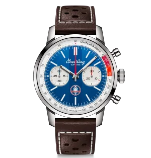 Breitling Top Time B01 Shelby Cobra 41mm Watch with Blue Dial