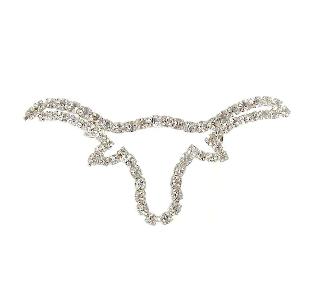 Bull Pin Rhinestone