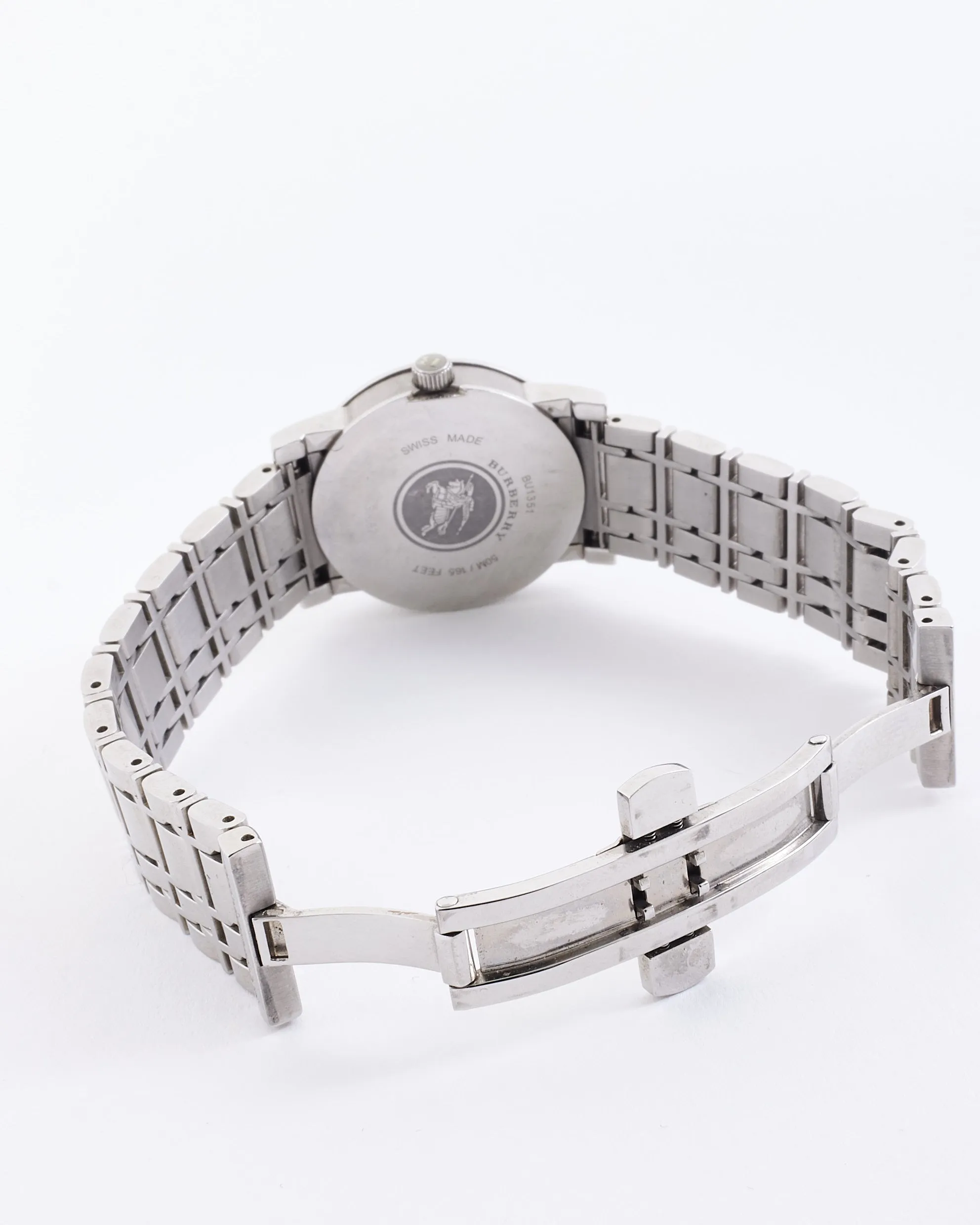 Burberry Stainless Steel Silver Dial Heritage Watch