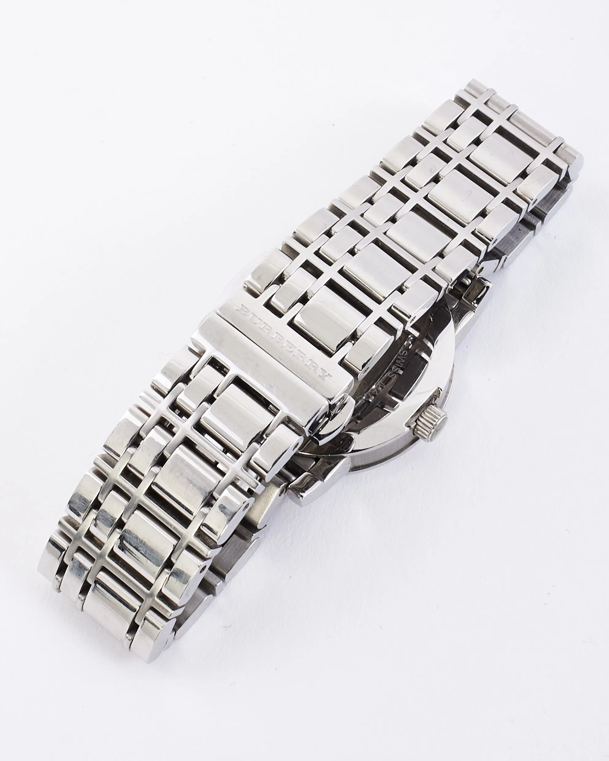 Burberry Stainless Steel Silver Dial Heritage Watch