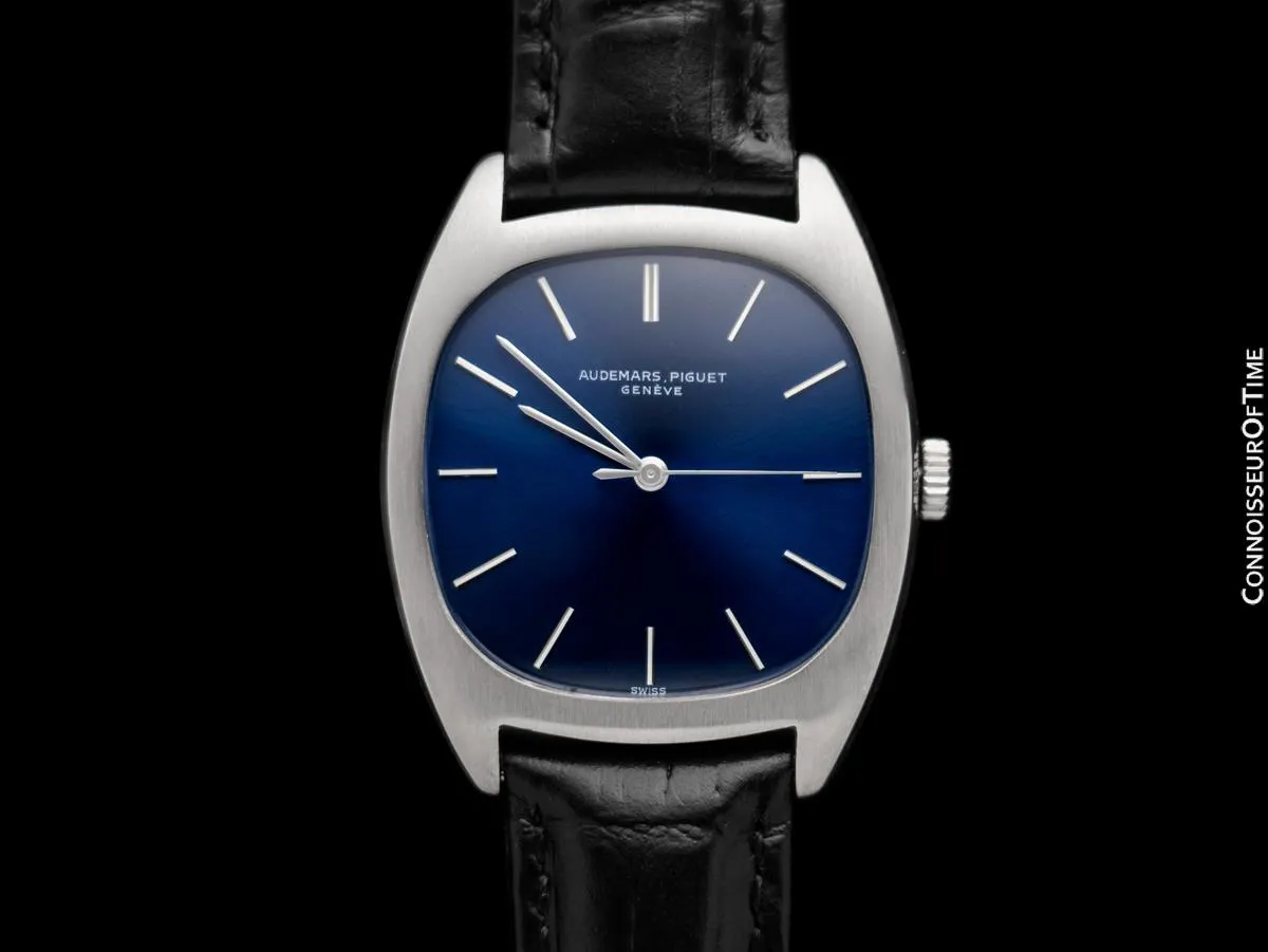 c. 1970 Audemars Piguet Vintage Very Rare Mens Gerald Genta Designed Ref. 5369 Steel Watch - 200 Movements Made