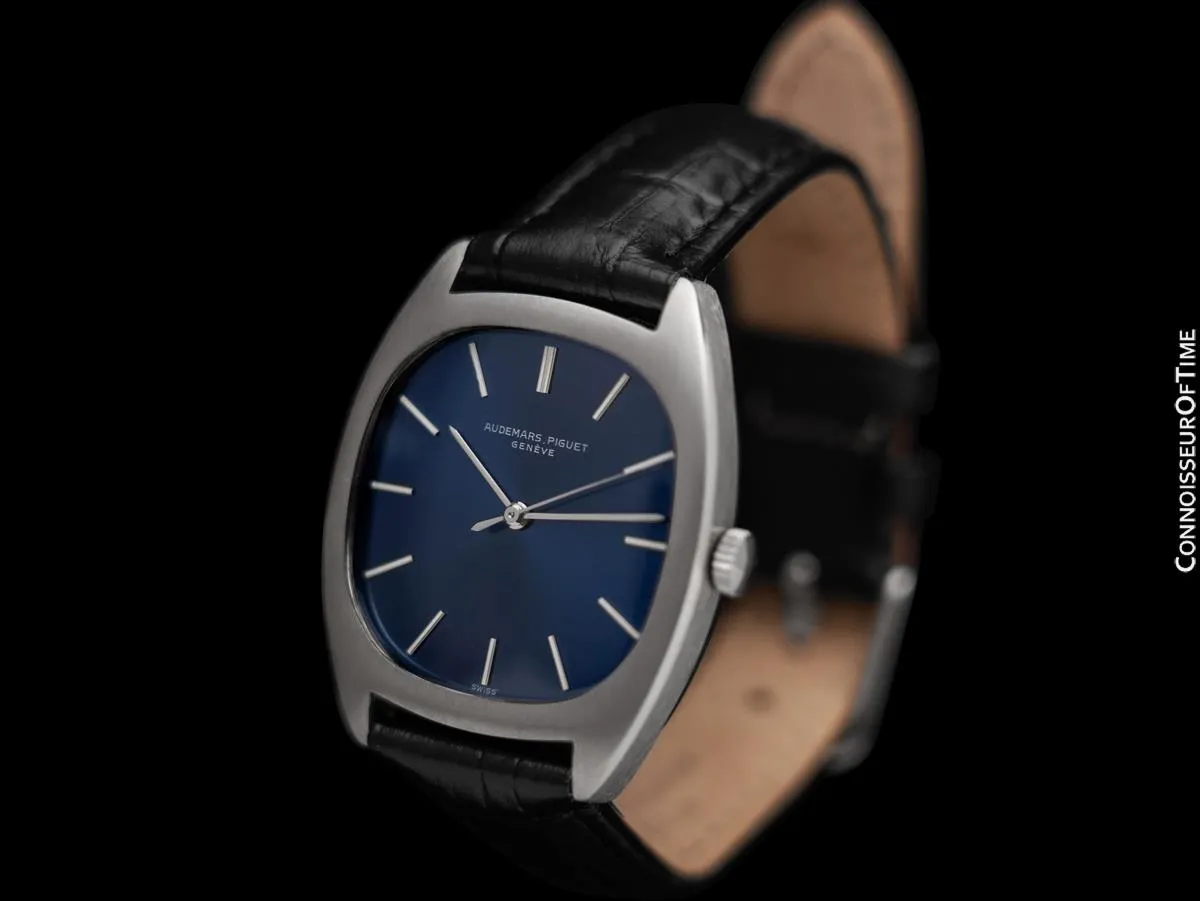 c. 1970 Audemars Piguet Vintage Very Rare Mens Gerald Genta Designed Ref. 5369 Steel Watch - 200 Movements Made