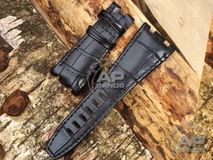 Capolavoro Dark Brown Alligator Leather Strap For Audemars Piguet Royal Oak Offshore 26470 42mm