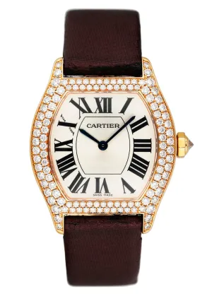 Cariter Tortue WA505031 Diamond 18K Rose Gold Ladies Watch