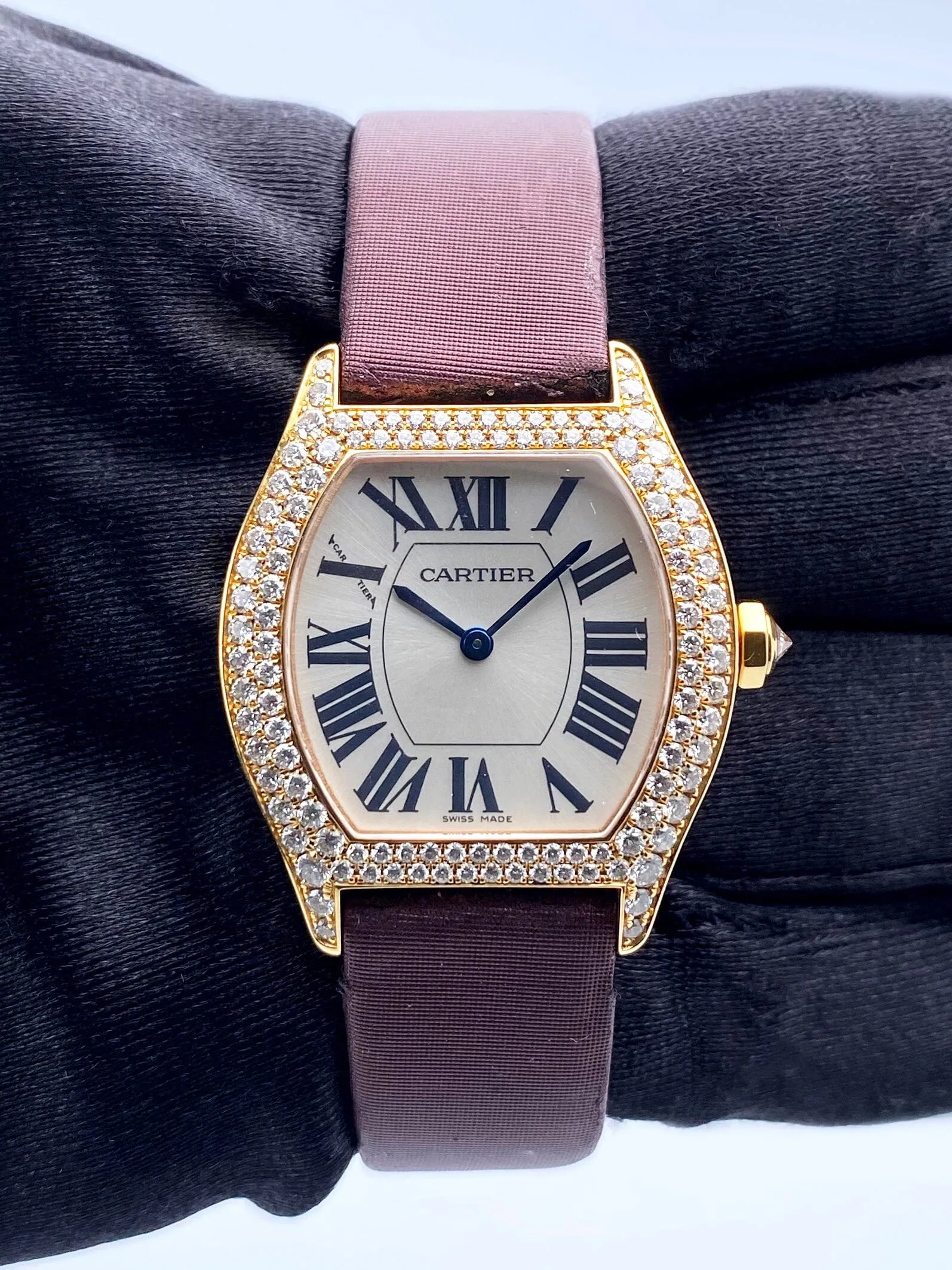 Cariter Tortue WA505031 Diamond 18K Rose Gold Ladies Watch