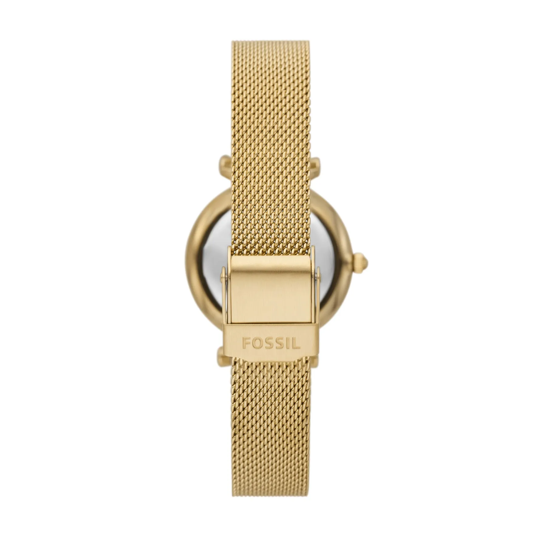 Carlie Three-Hand Gold-Tone Stainless Steel Mesh Watch and Jewellery Set