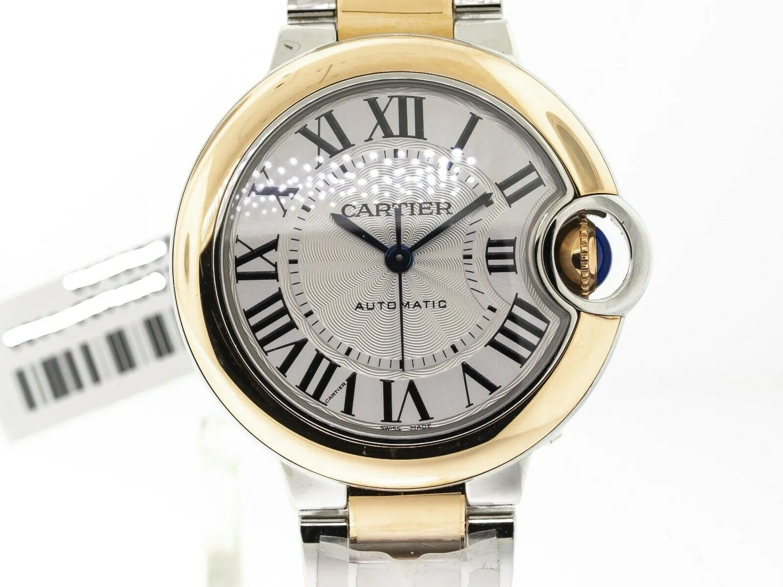 Cartier Ballon Bleu 33mm Rose Gold & Steel W2BB03