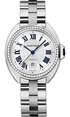 Cartier - Cle de Cartier 31mm - White Gold and Diamonds