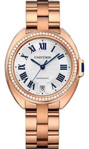 Cartier - Cle de Cartier 35mm - Pink Gold and Diamonds