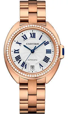 Cartier - Cle de Cartier 35mm - Pink Gold and Diamonds