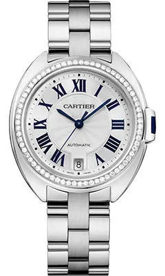 Cartier - Cle de Cartier 35mm - White Gold and Diamonds