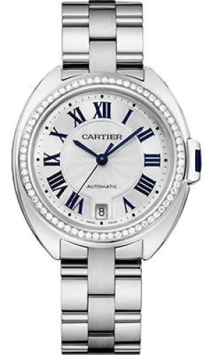 Cartier - Cle de Cartier 35mm - White Gold and Diamonds