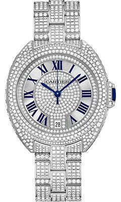 Cartier - Cle de Cartier 35mm - White Gold and Diamonds