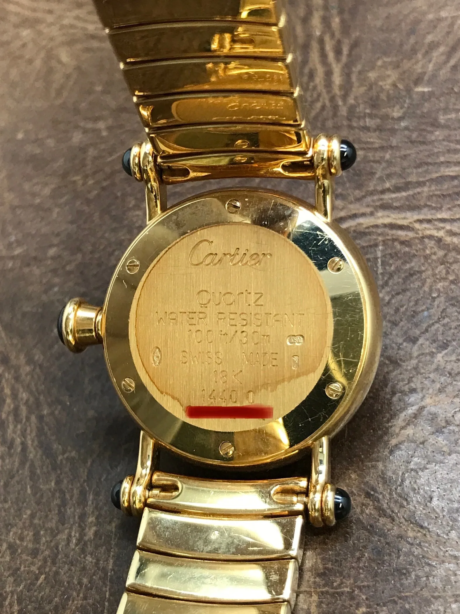 Cartier Diabolo 1440 White Dial Quartz Women's Watch