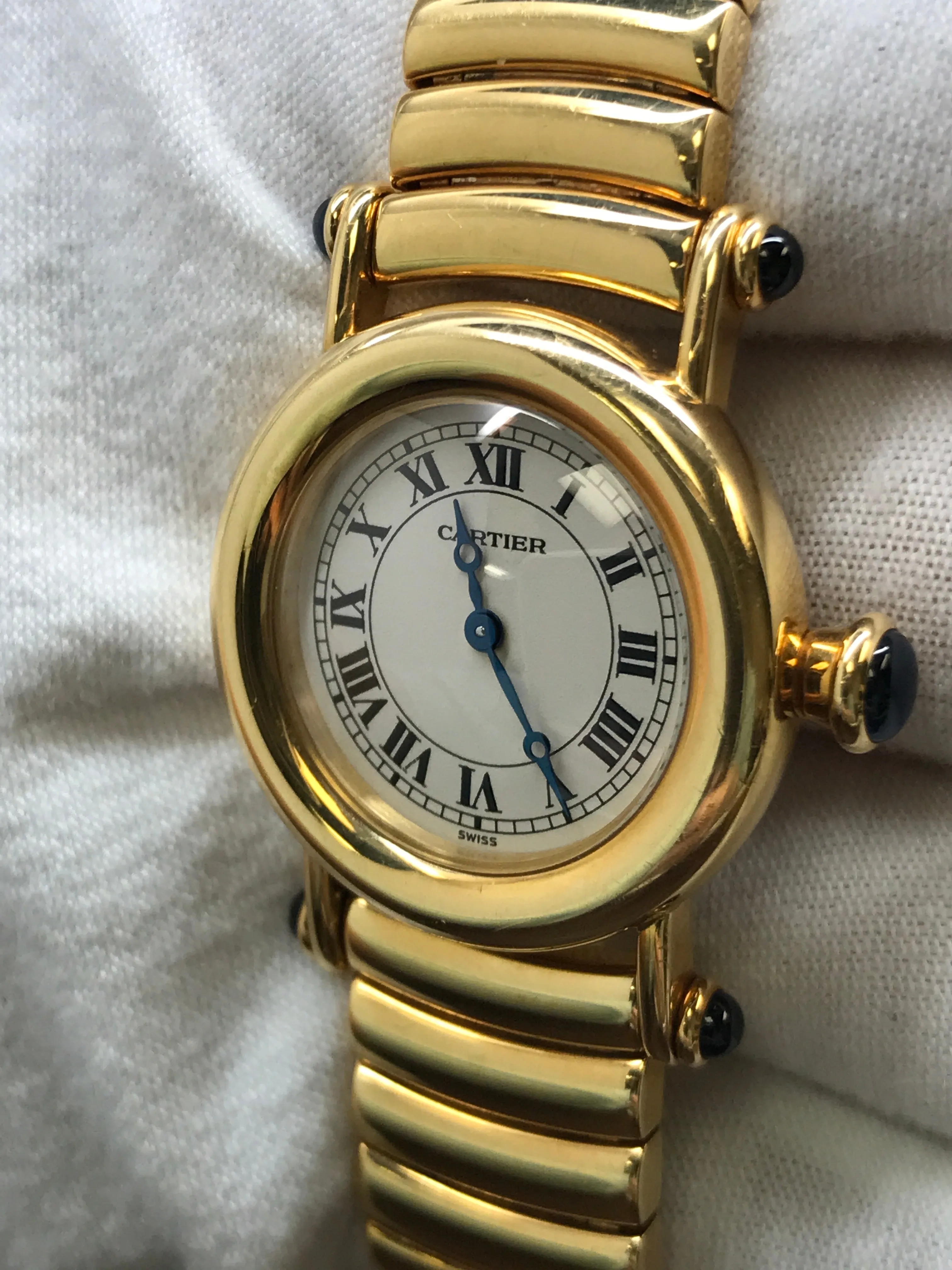 Cartier Diabolo 1440 White Dial Quartz Women's Watch