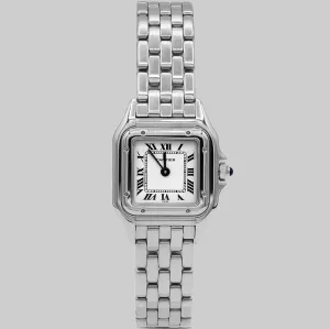 Cartier Panthere Watch - Stainless Steel - Small Women's Model