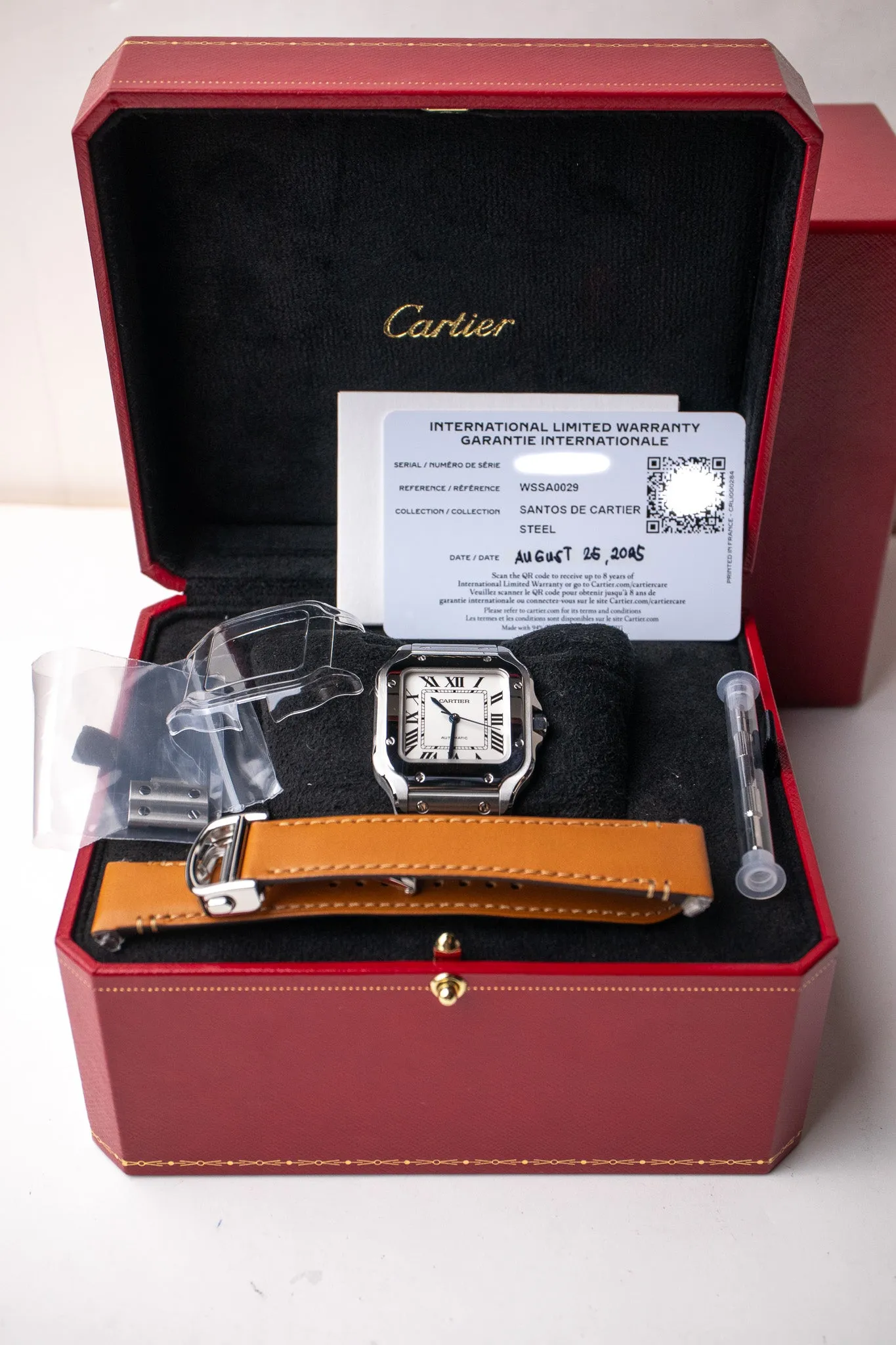 Cartier Santos De Cartier Medium WSSA0029