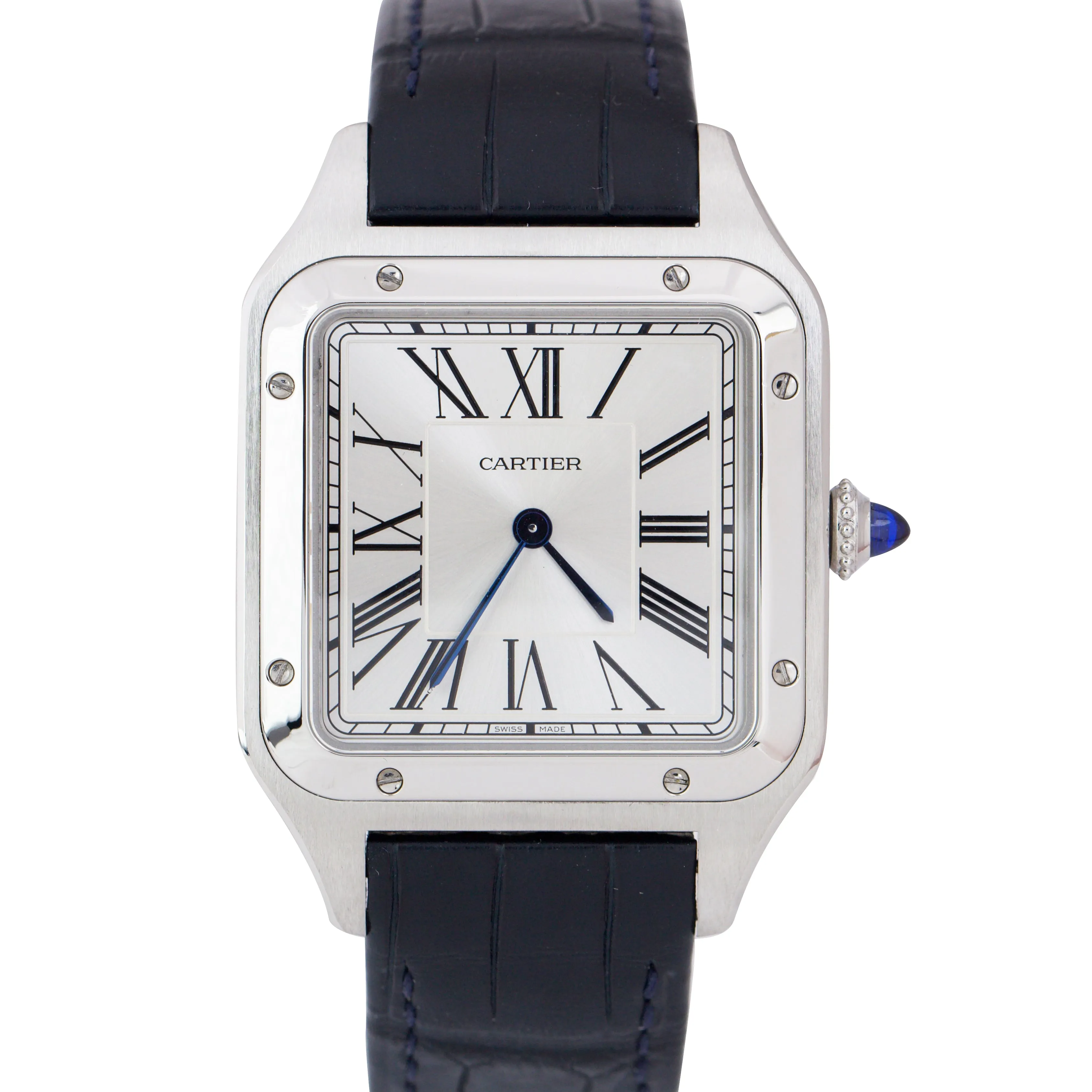 Cartier Santos Dumont 4240 WSSA0022 Quartz Stainless 43.5 mm x 31.4mm Watch