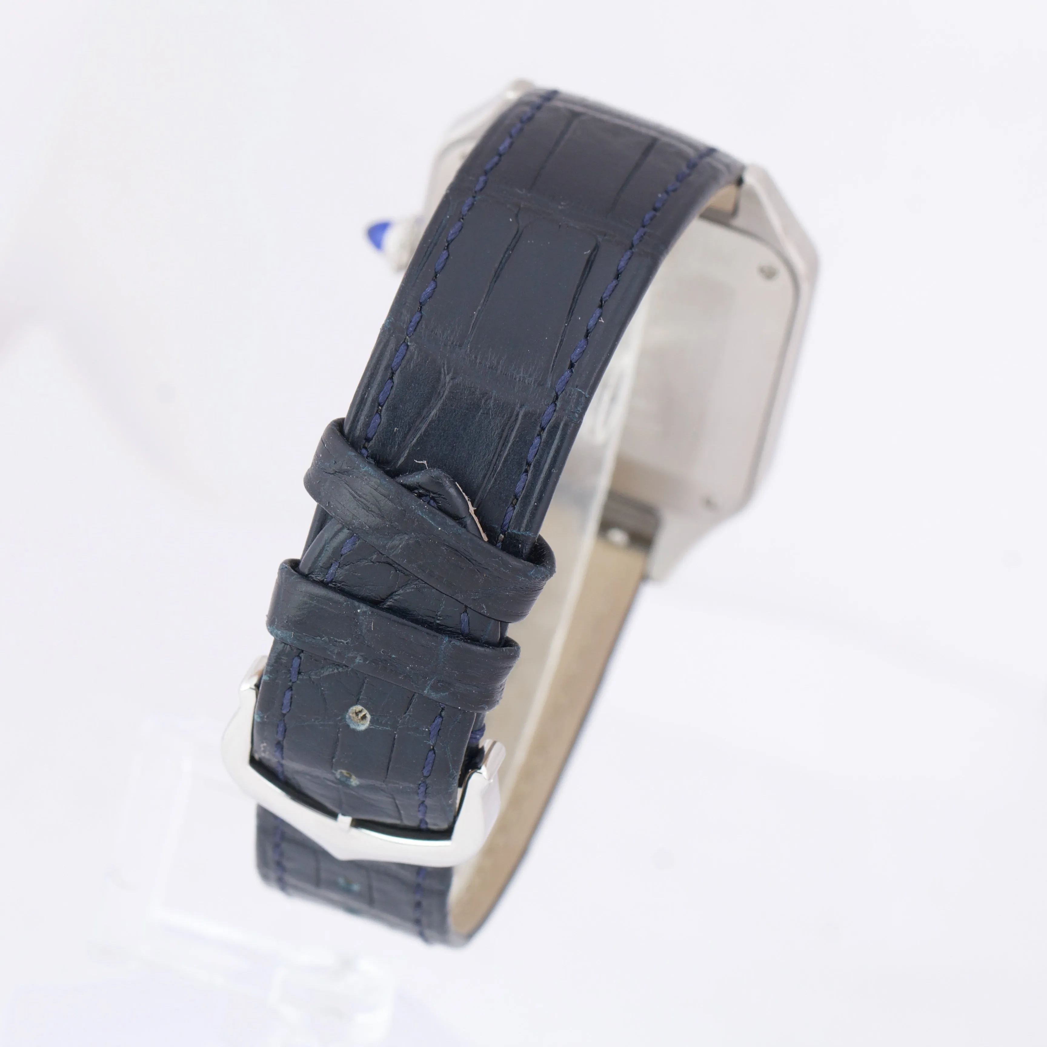 Cartier Santos Dumont 4240 WSSA0022 Quartz Stainless 43.5 mm x 31.4mm Watch
