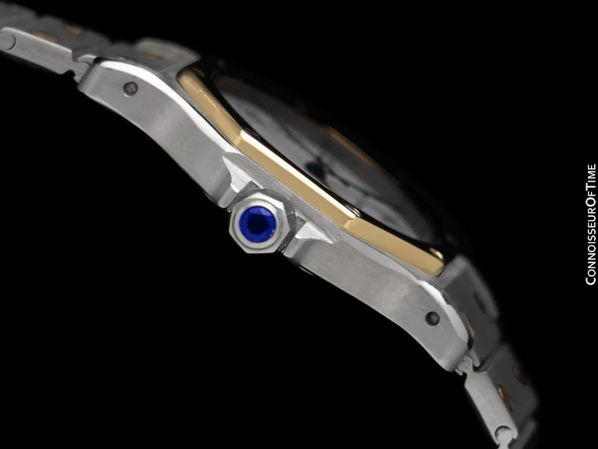 Cartier Santos Octagon Mens Unisex Watch, Automatic - Stainless Steel & 18K Gold