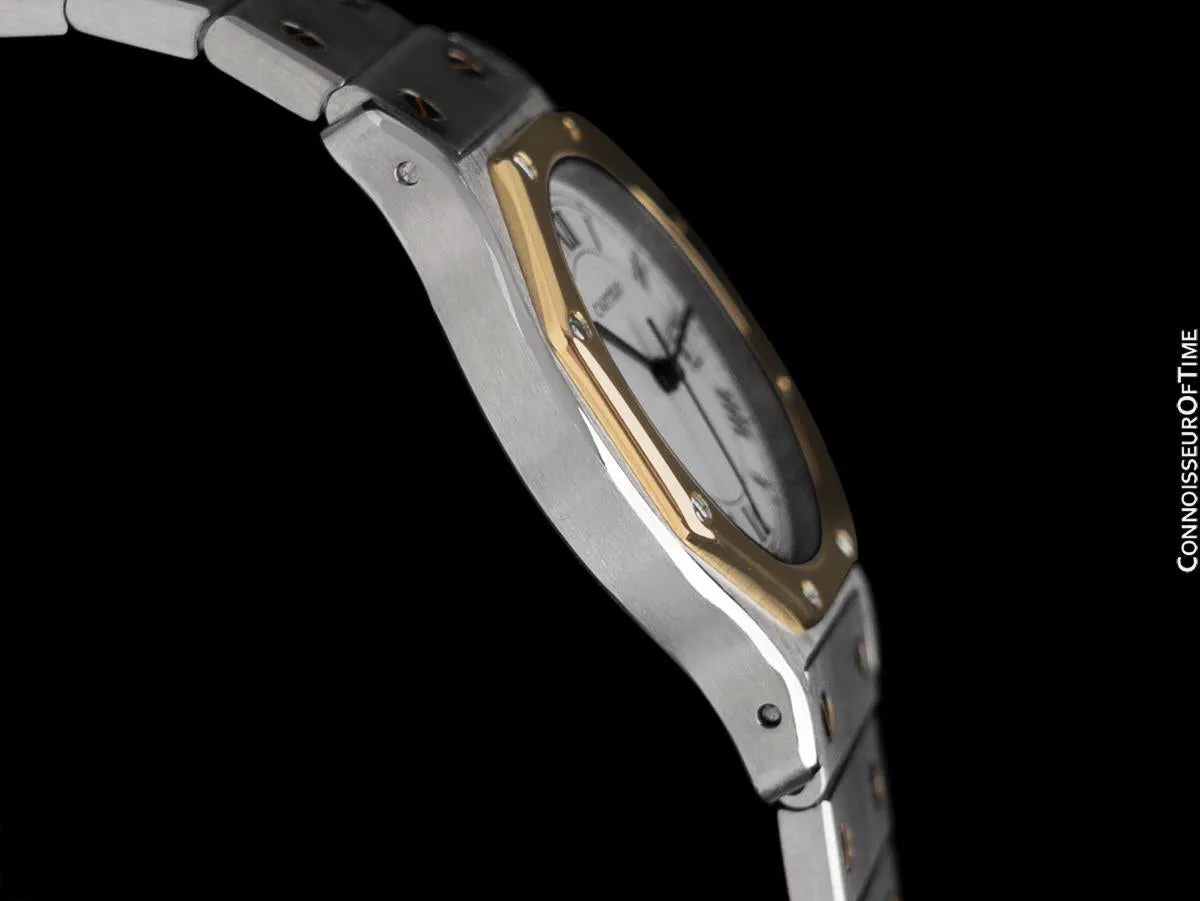 Cartier Santos Octagon Mens Unisex Watch, Automatic - Stainless Steel & 18K Gold