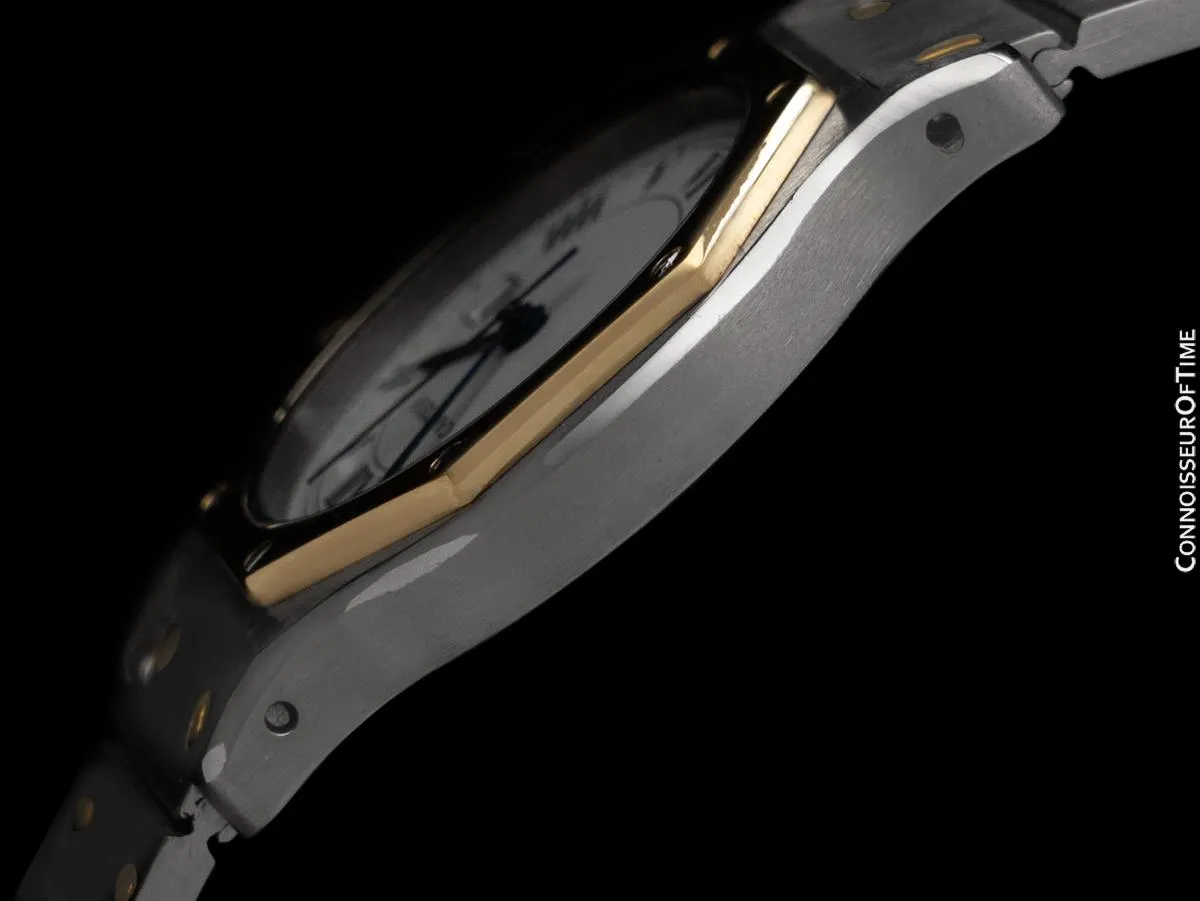 Cartier Santos Octagon Mens Unisex Watch, Automatic - Stainless Steel & 18K Gold