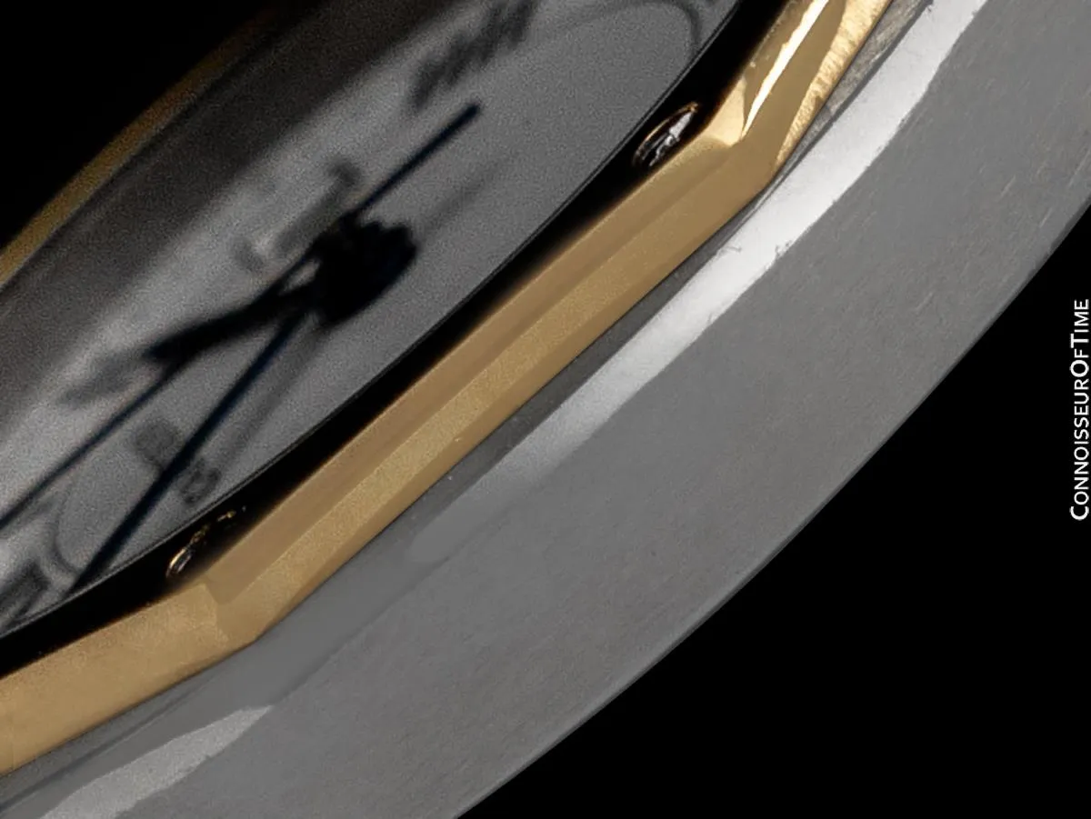 Cartier Santos Octagon Mens Unisex Watch, Automatic - Stainless Steel & 18K Gold