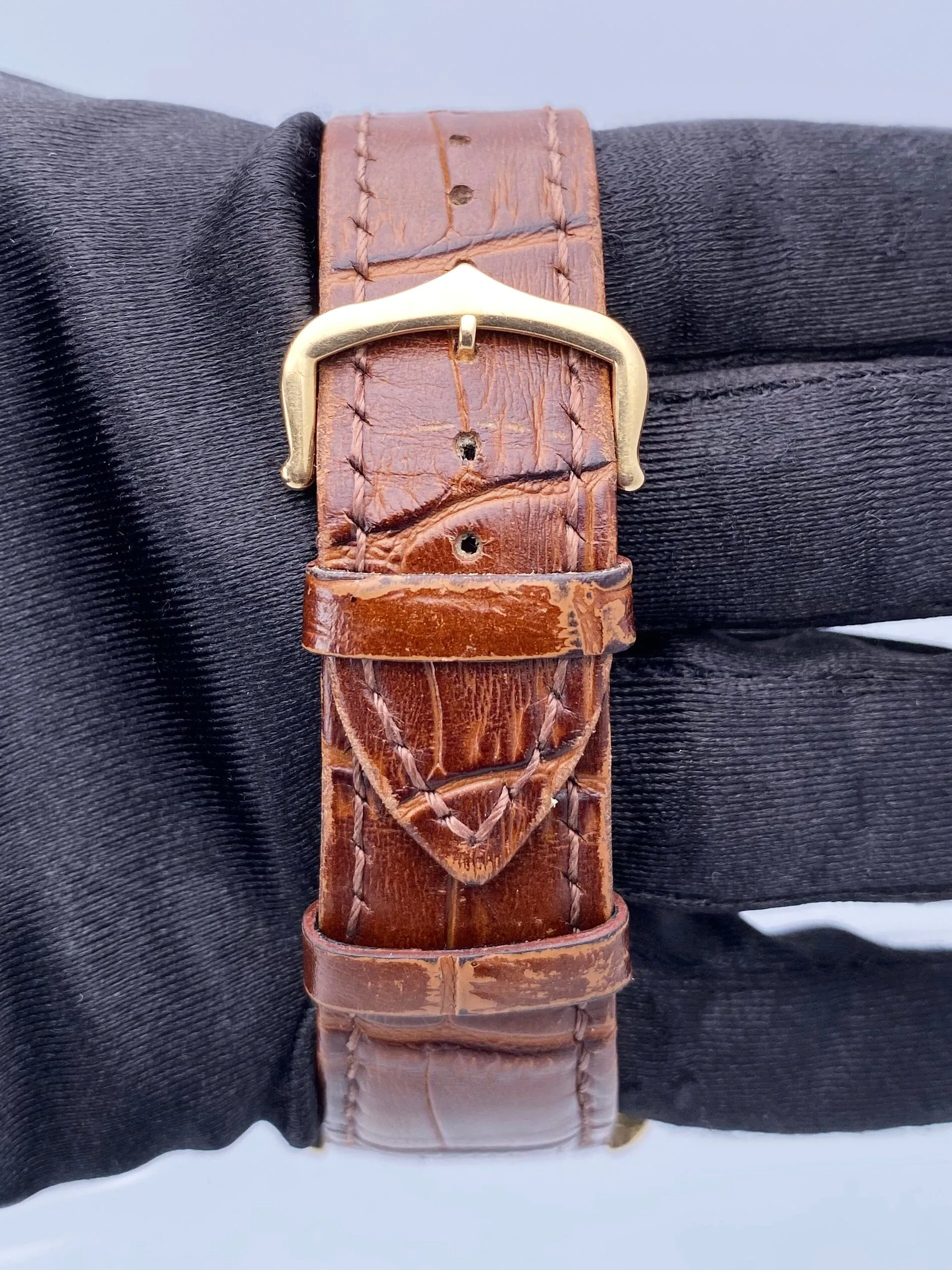 Cartier Tank Solo XL W5200026 18K Rose Gold Mens Watch Box Papers