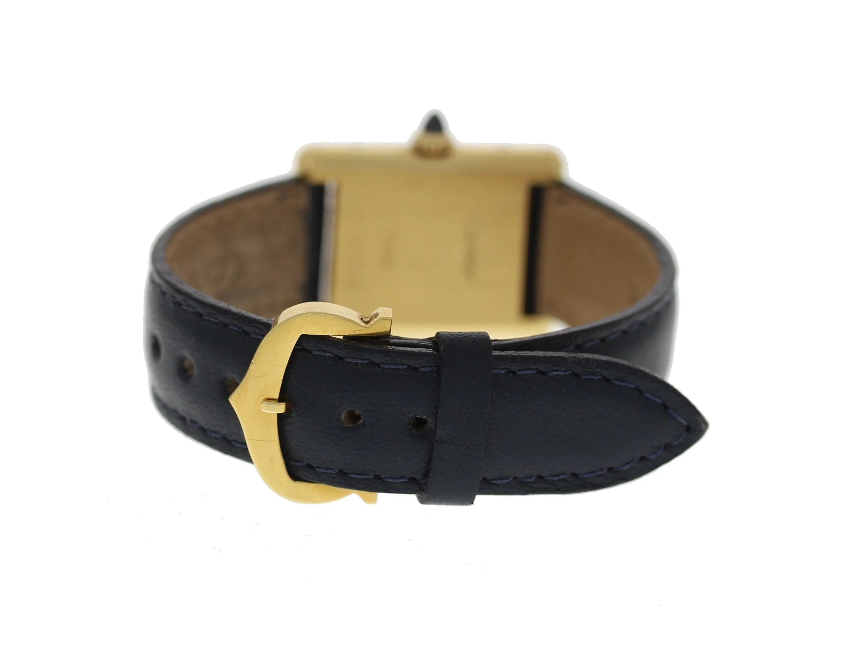 Cartier Tank Vintage 18K Yellow Gold Ladies
