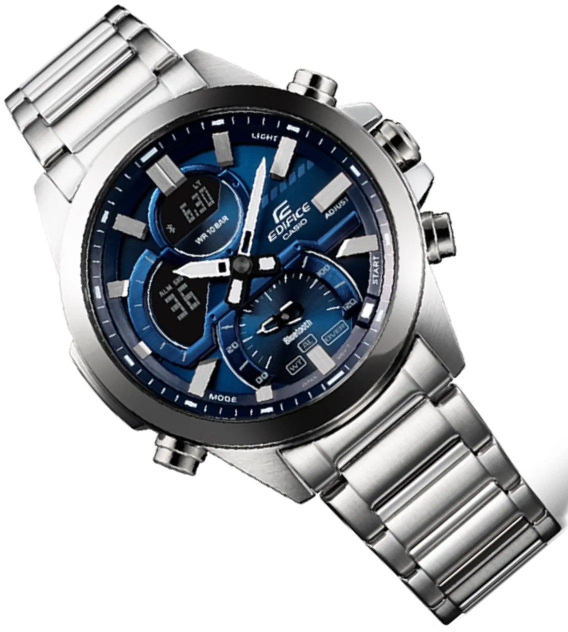 Casio Edifice ECB-30D-2A Digital Analog Bluetooth Smart Watch For Men