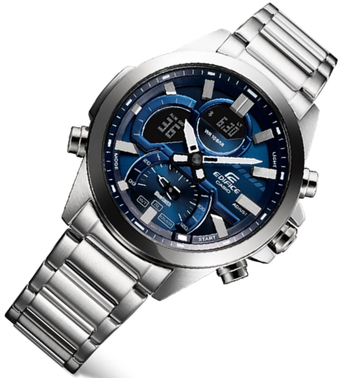 Casio Edifice ECB-30D-2A Digital Analog Bluetooth Smart Watch For Men