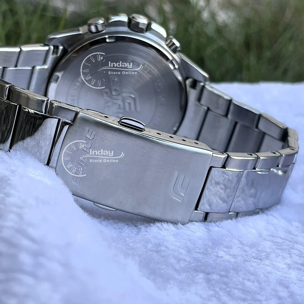 Casio Edifice Men's Watch ETD-310D-9A Stainless Steel Band Mineral Glass