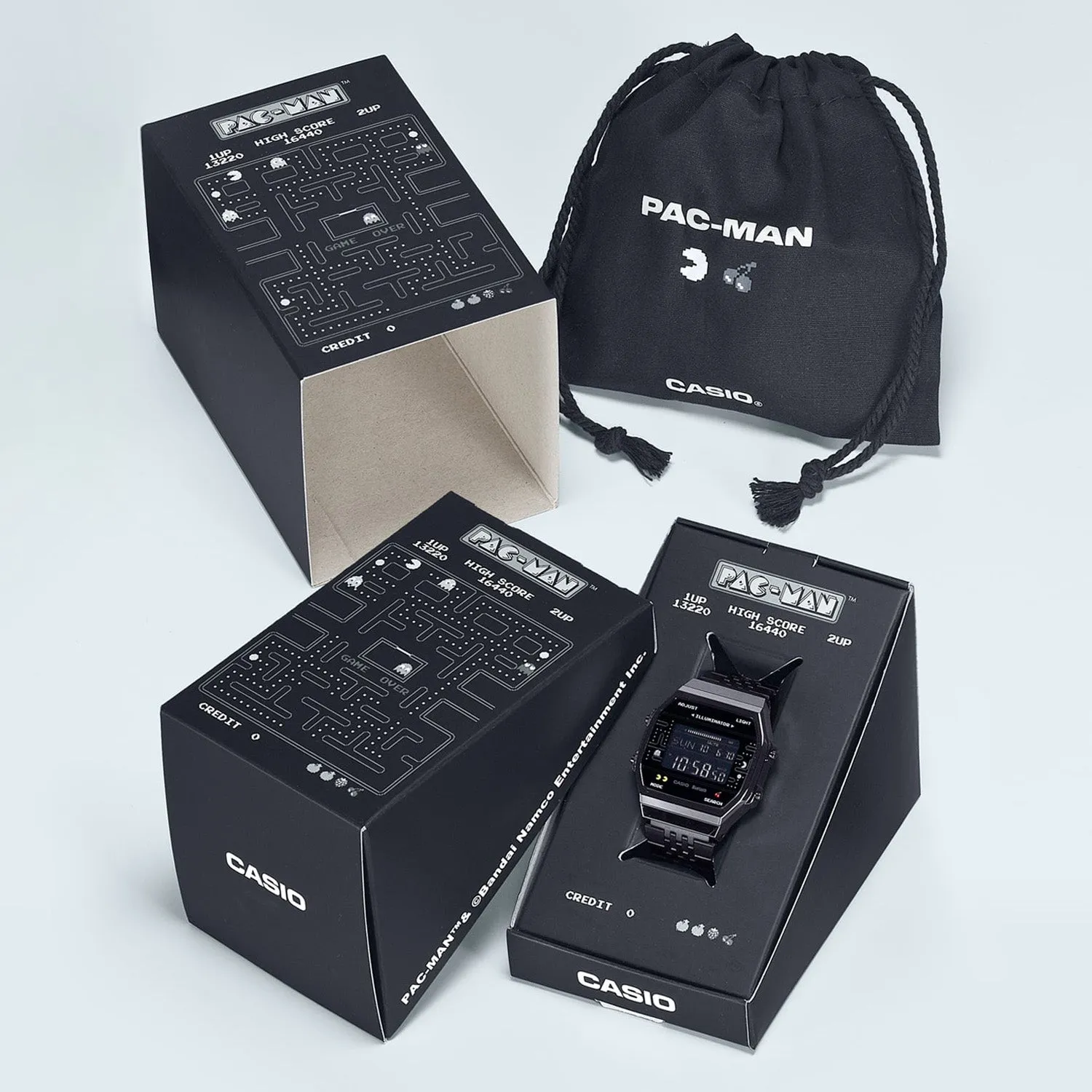 Casio x PAC-MAN Vintage Collection ABL100WEPC-1B