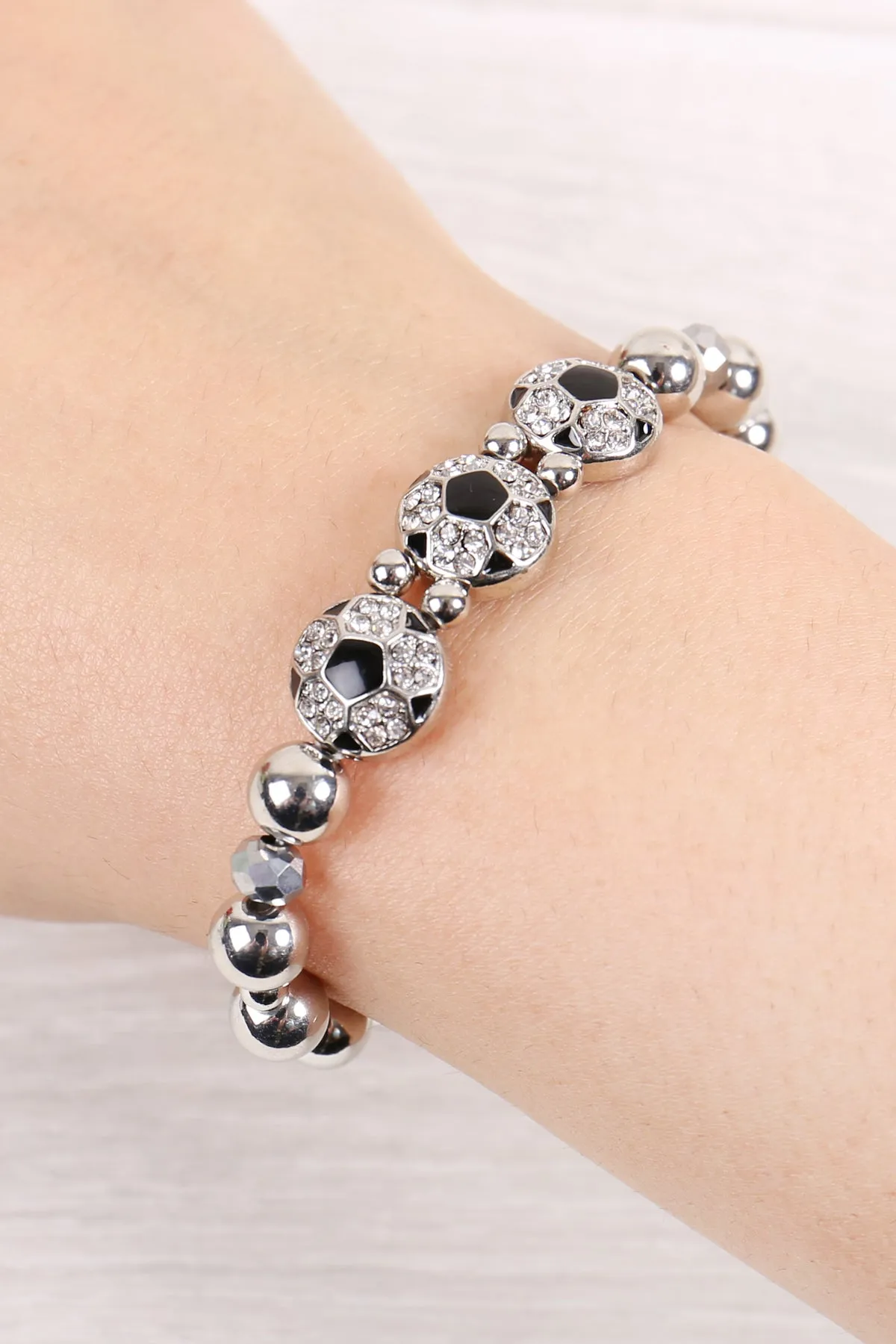 CCB SPORTS GAMEDAY STRETCH CHARM BRACELET