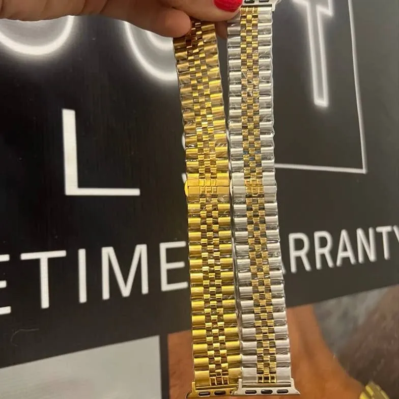 CHANSUTTPEARLS - WATCH BAND : TWO TONED / 38-40-41MM