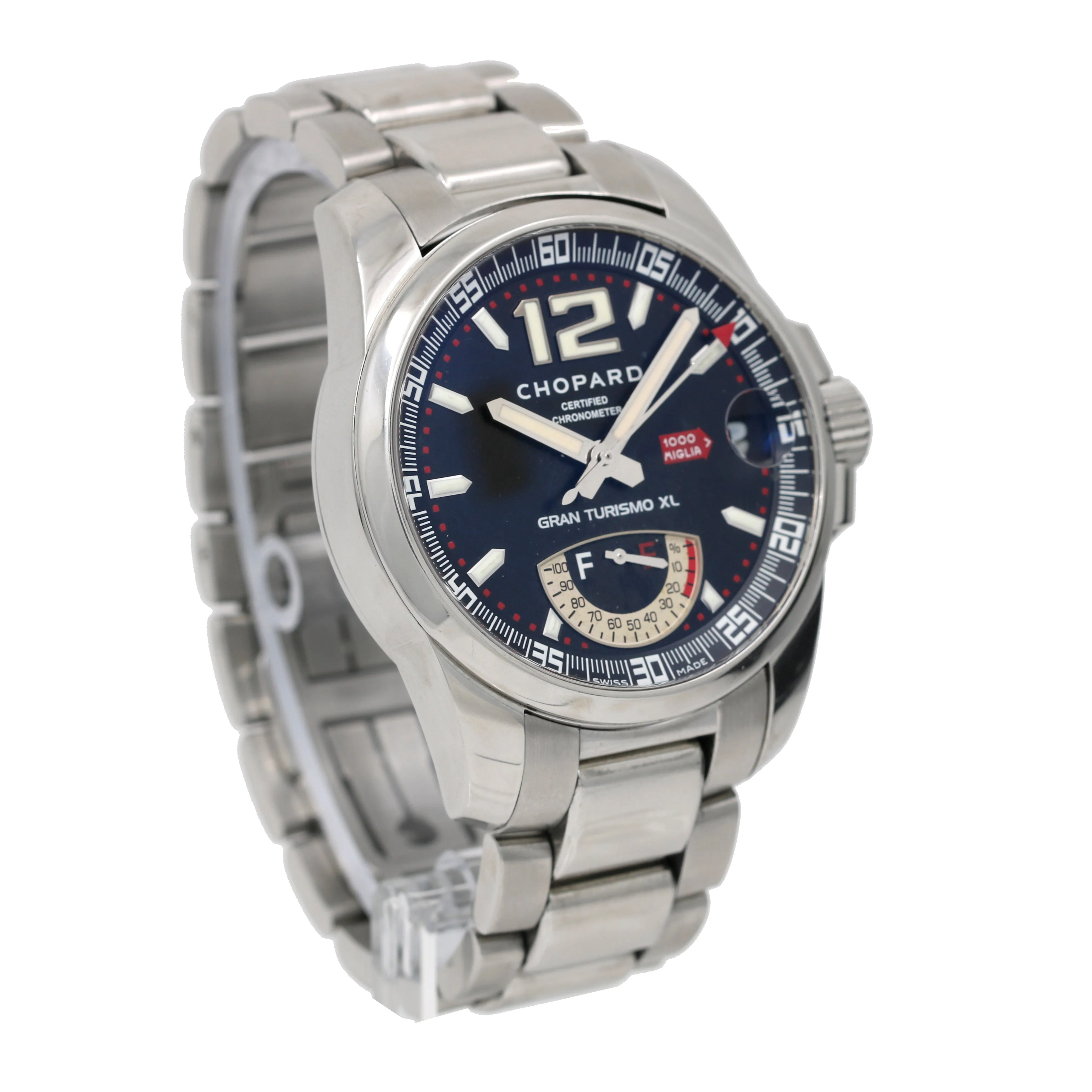 Chopard Mille Miglia Gran Turismo XL 44mm Automatic Power Reserve Watch – Serviced by Chopard