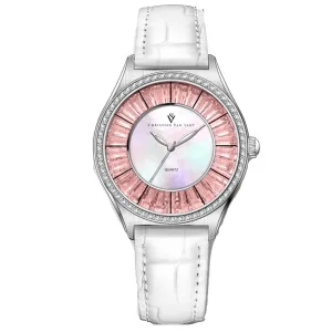Christian Van Sant Women's Luna Mother of pearl Dial Watch - CV3201
