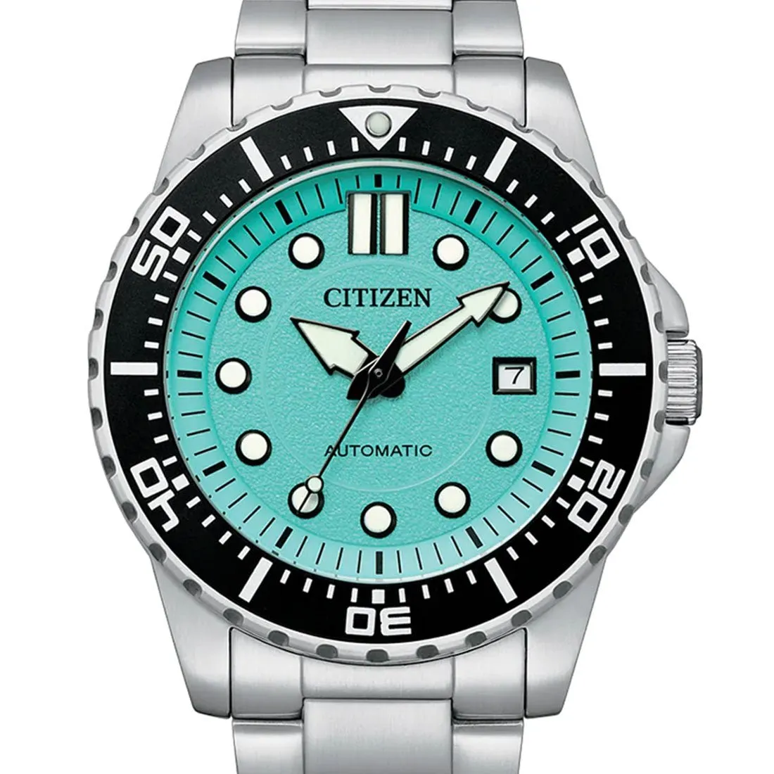 Citizen Automatic Urban NJ0170-83X Cyan Dial Stainless Steel Sports Watch