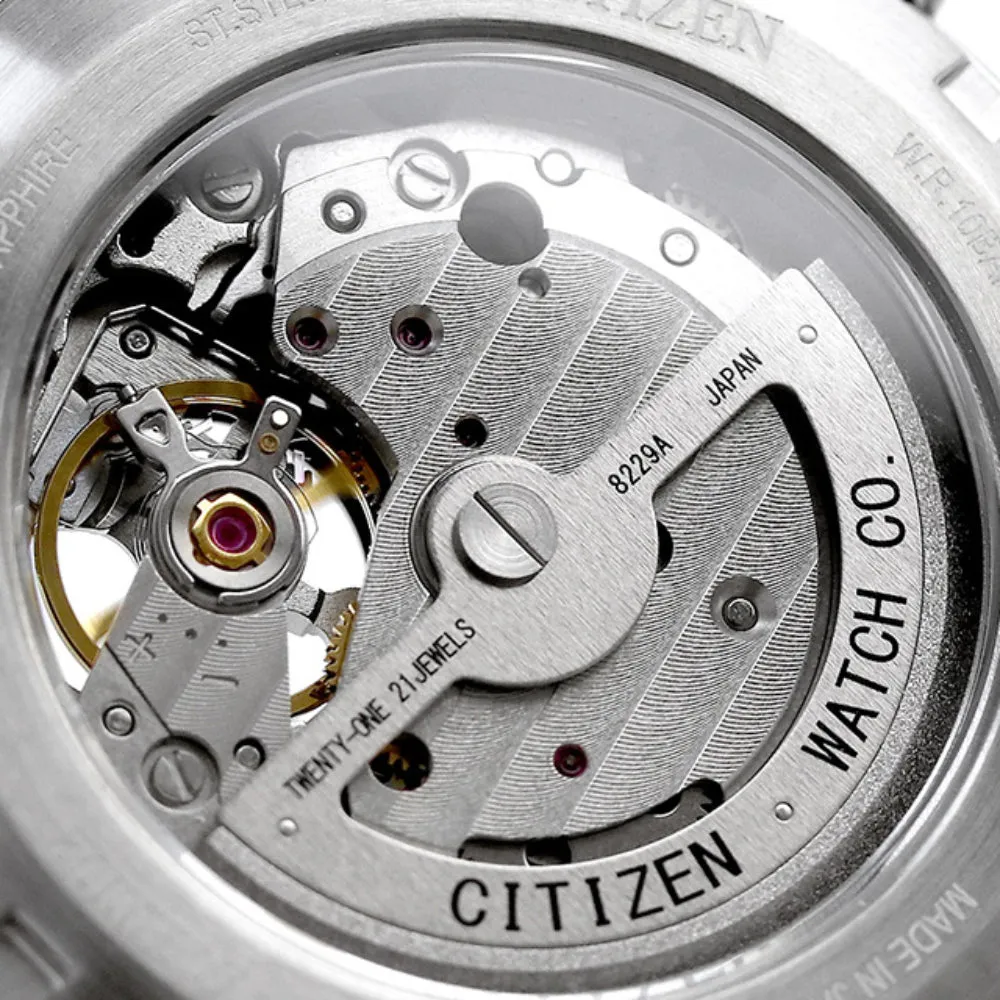 Citizen collection NH9110-90E Mechanical 8229 Stainless steel 10ATM watch 2023.11release
