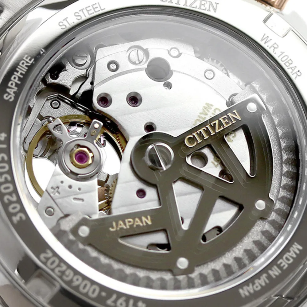 Citizen collection NP1014-77E Mechanical 4197  Stainless steel 10ATM watch 2023.11release