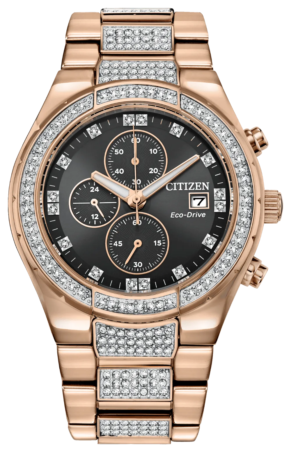 Citizen Eco Drive Crystal Men's Watch CA0753-55E