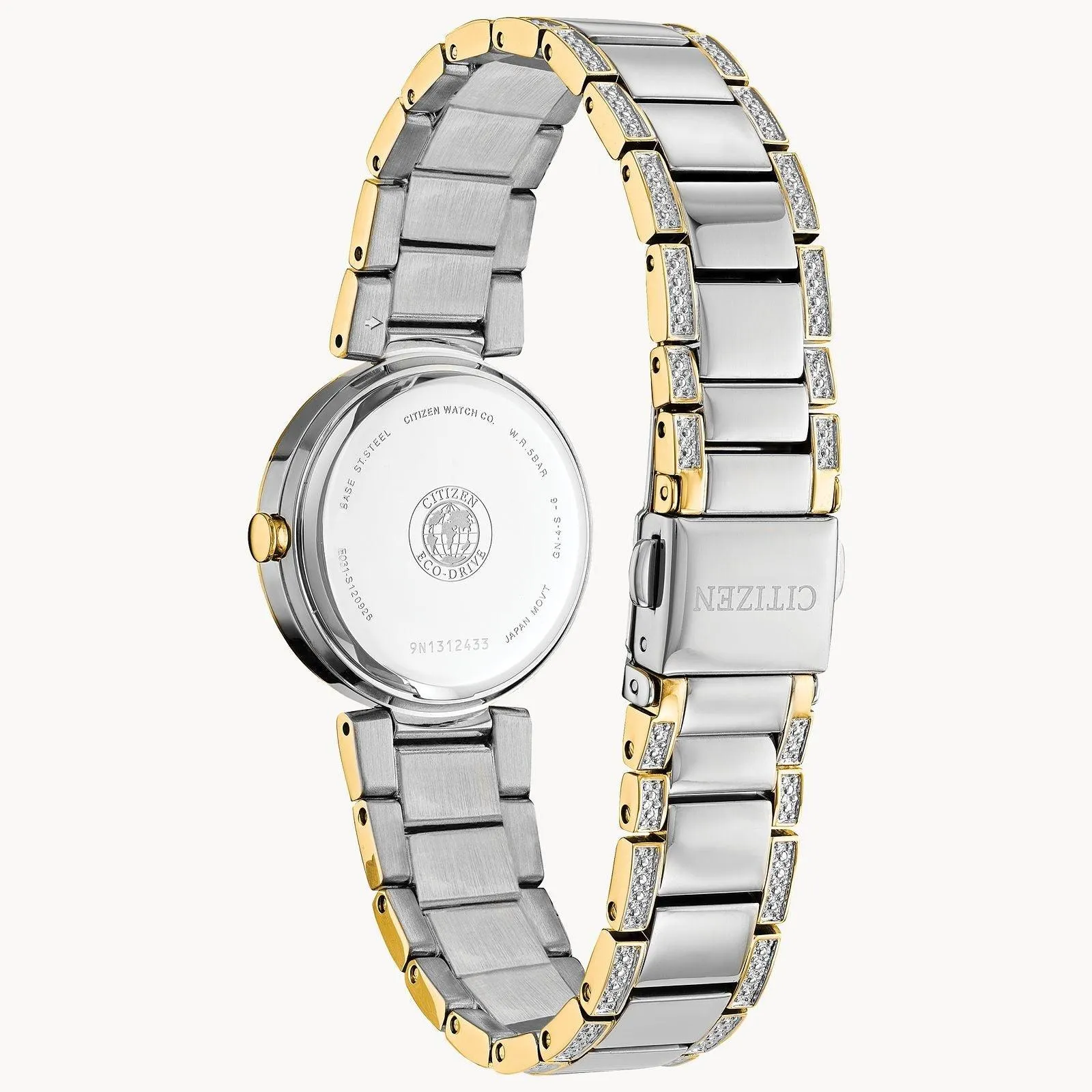 Citizen Eco Drive Silhouette Crystal Women's Watch EM0844-58D