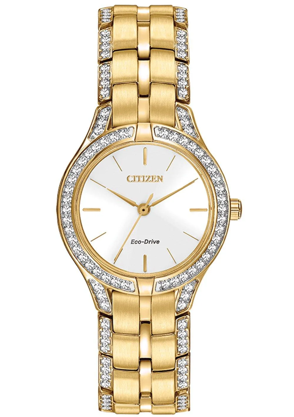 Citizen Eco-Drive Silhouette Crystal Women's Watch FE2062-58A