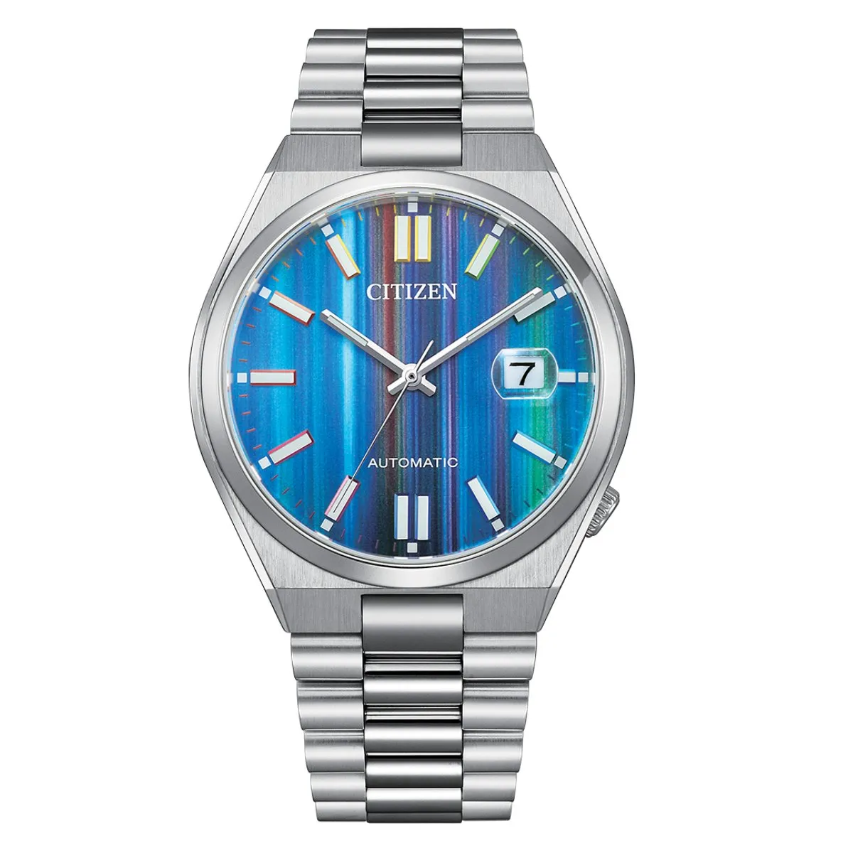 Citizen NJ0151-53W Tsuyosa Mechanical Blue Gradient Dial Stainless Steel Watch