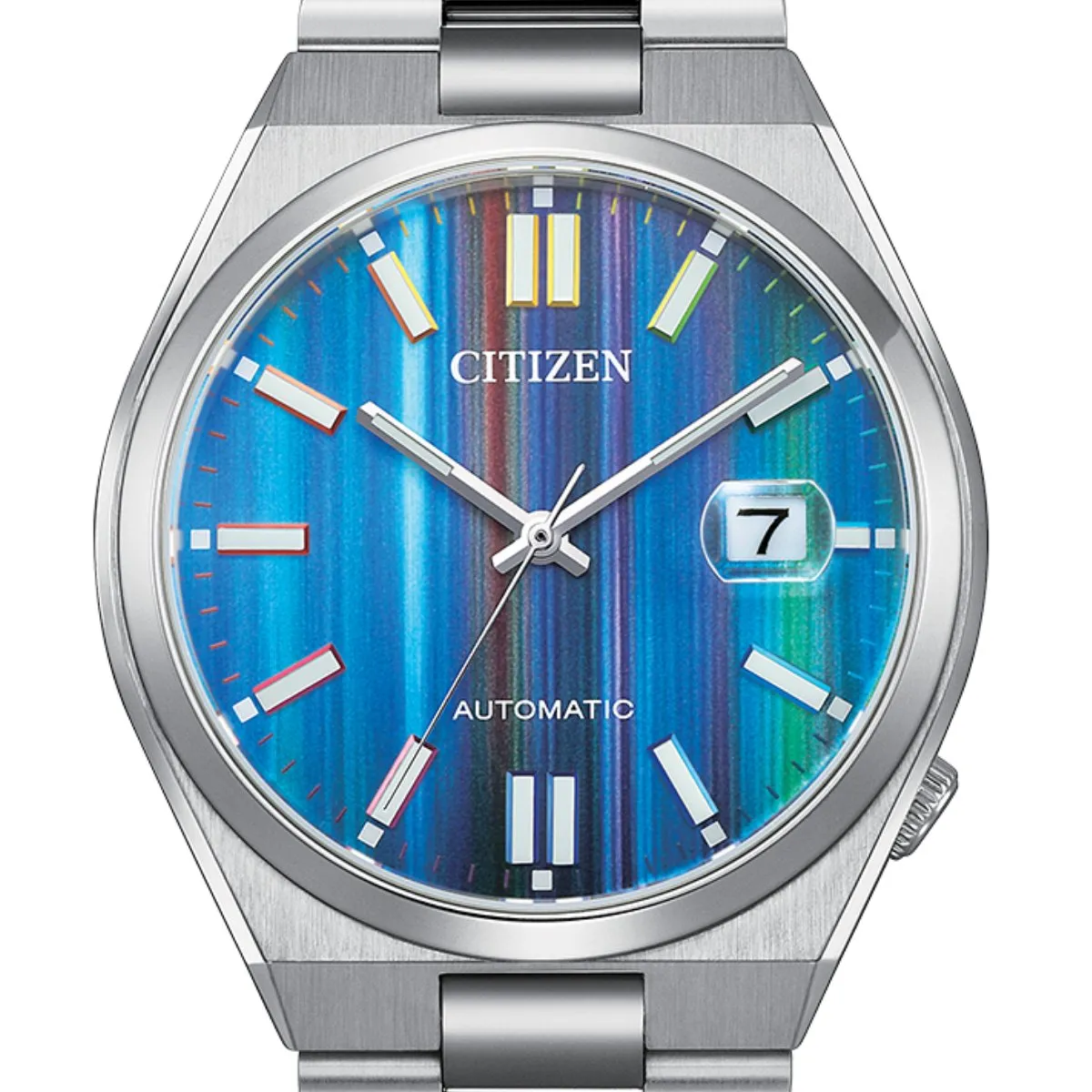 Citizen NJ0151-53W Tsuyosa Mechanical Blue Gradient Dial Stainless Steel Watch
