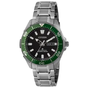 Citizen NY0071-81EE NY0071-81E Promaster Automatic Marine Titanium Black Dial Watch