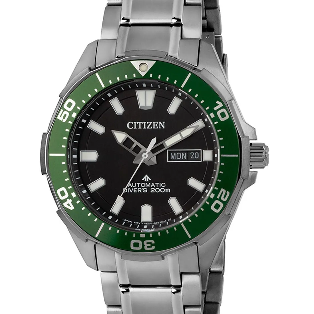 Citizen NY0071-81EE NY0071-81E Promaster Automatic Marine Titanium Black Dial Watch