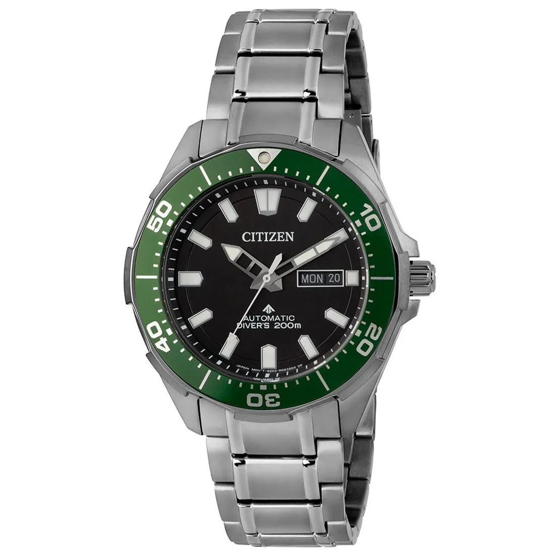 Citizen NY0071-81EE NY0071-81E Promaster Automatic Marine Titanium Black Dial Watch
